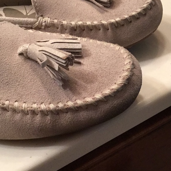 Lands End Suede tasseled Loafers - Picture 9 of 11
